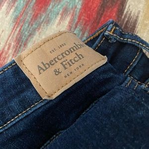 Abercrombie and Fitch dark wash jeans